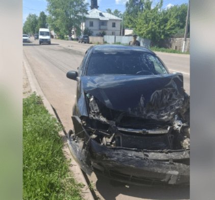 В рязанском Скопине произошло ДТП с пострадавшим