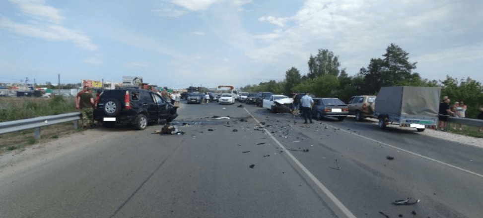 В ДТП под Рязанью пострадали 4 человека, в том числе 7-летний ребенок