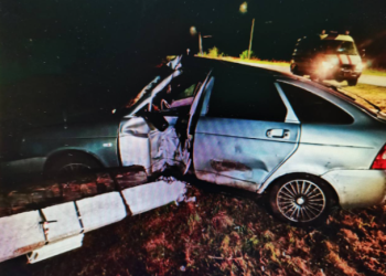 В Ряжском районе водитель легковушки врезался в столб В Ряжском районе водитель легковушки врезался в столб