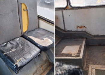 Рязанцы пожаловались на плачевное состояние троллейбуса №1 Рязанцы пожаловались на плачевное состояние троллейбуса №1