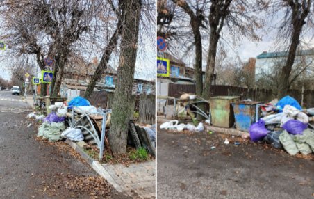 Рязанка пожаловалась на неубранный мусор в центре города Рязанка пожаловалась на неубранный мусор в центре города