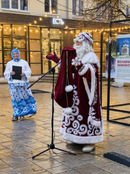 В центре Рязани открылась выставка «Волшебство зимних праздников»