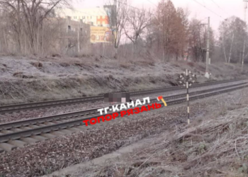 В Сети опубликовали фото сбитого поездом мужчины в Рязани