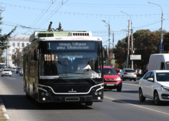 Мэрия: в центре Рязани восстановили троллейбусную сеть