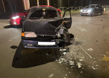 На улице Промышленной 18-летняя девушка-водитель устроила ДТП