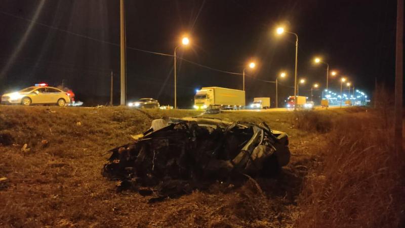 В Рязани погиб водитель, врезавшийся в грузовик