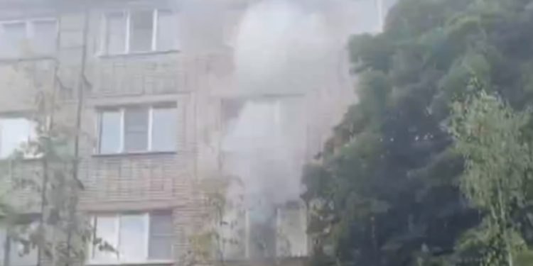 В общежитии на улице Энгельса произошел пожар В общежитии на улице Энгельса произошел пожар