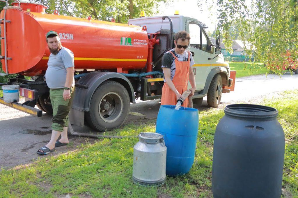 Малков взял на личный контроль ситуацию с водоснабжением в селе Лопатино Скопинского района