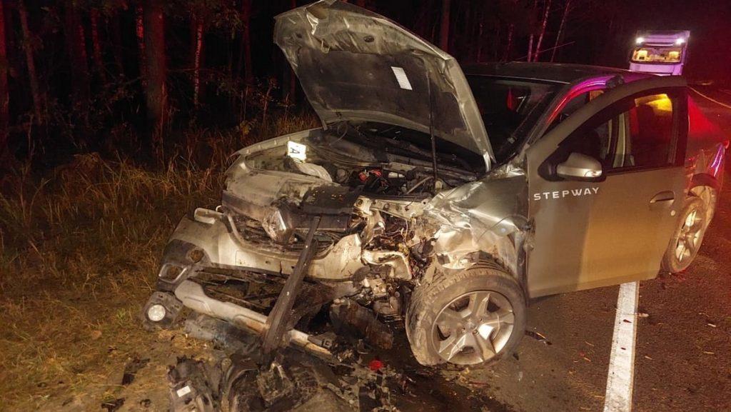 В Сети появились фото с места ДТП в Клепиковском районе