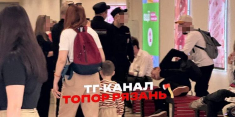 В рязанском ТРЦ «Малина» полиция задержала мужчину