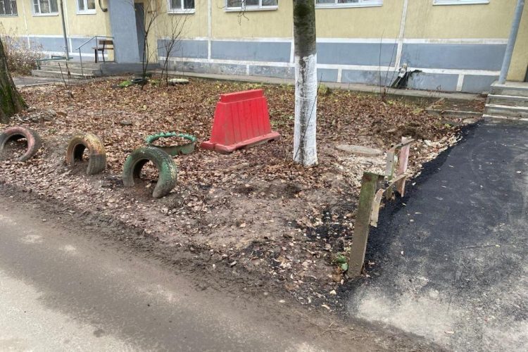 Рязанцы пожаловались на отсутствие обещанного ремонта на улице Ушакова