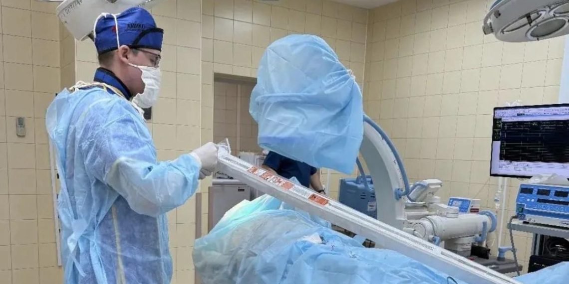 Рязанские врачи впервые провели внутрисердечное УЗИ