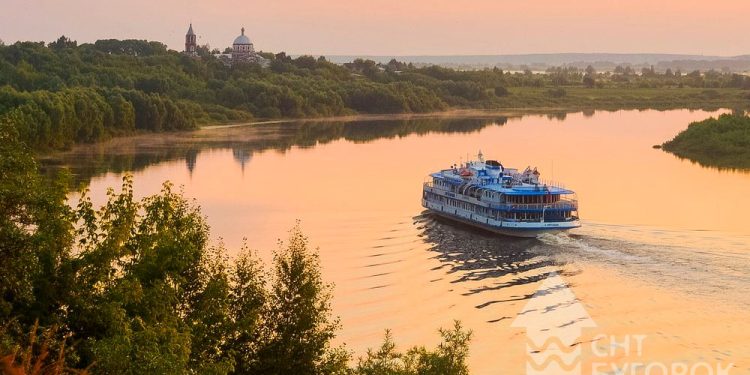 Открывается водная переправа через Оку Открывается водная переправа через Оку