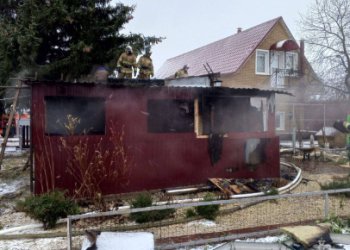 В рязанском Сасове горела хозпостройка В рязанском Сасове горела хозпостройка