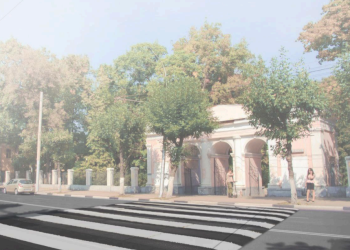 Вход в рязанские Нижний и Верхний парки объединят пешеходным переходом