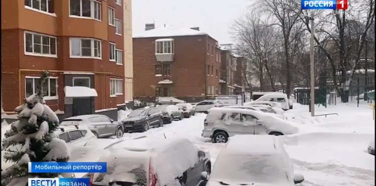 Снежный апокалипсис продолжается в Рязани