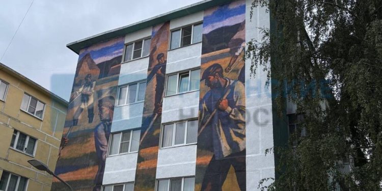 В Рязани появился новый мурал