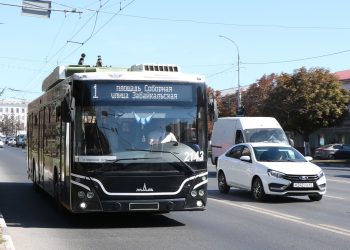 Рязанцев предупредили об изменениях схемы маршрута троллейбуса №1