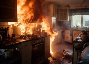 В Рязанской области при пожаре пострадали люди