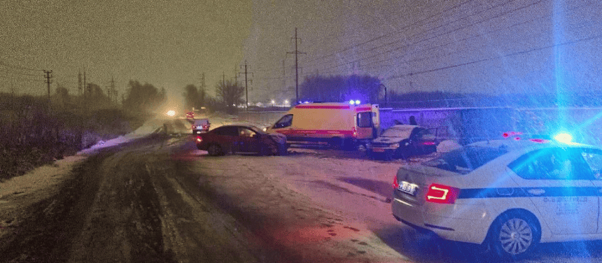 В ДТП на Ряжском шоссе пострадали три человека, в том числе 3-летняя девочка