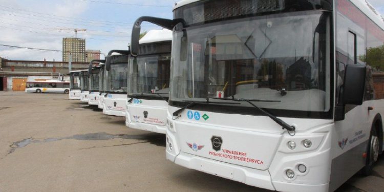 Губернатор Малков: в Рязань поступили еще 17 новых автобусов
