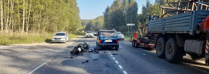 В ДТП в Касимовском районе пострадали два человека