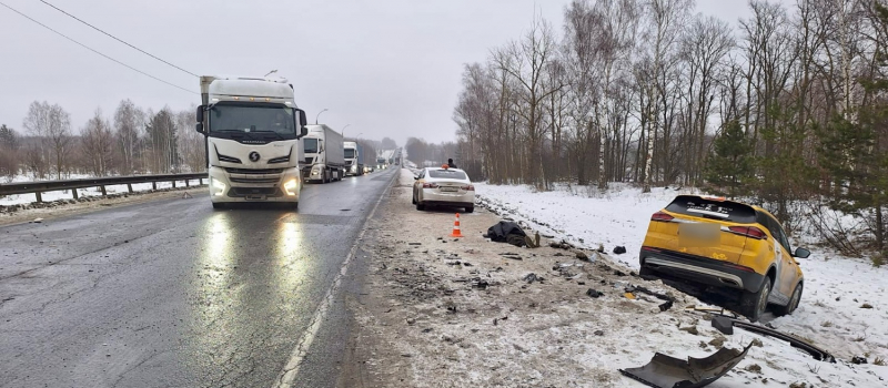 В массовом ДТП в Сасовском районе погиб 28-летний мужчина, пострадали 8 человек