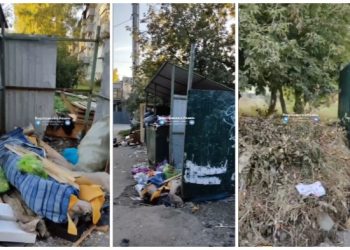 Рязанцы пожаловались на невывоз мусора на улице Станкозаводской