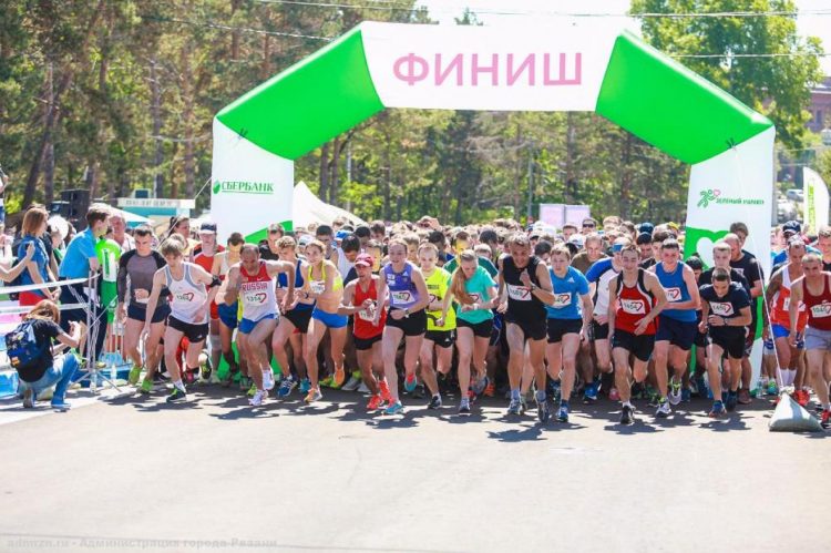 20 мая в рязанском Лесопарке пройдет спортивный забег "Зеленый марафон"