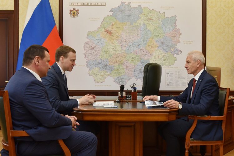 Министр спорта РФ Матицын встретился с рязанским губернатором Малковым