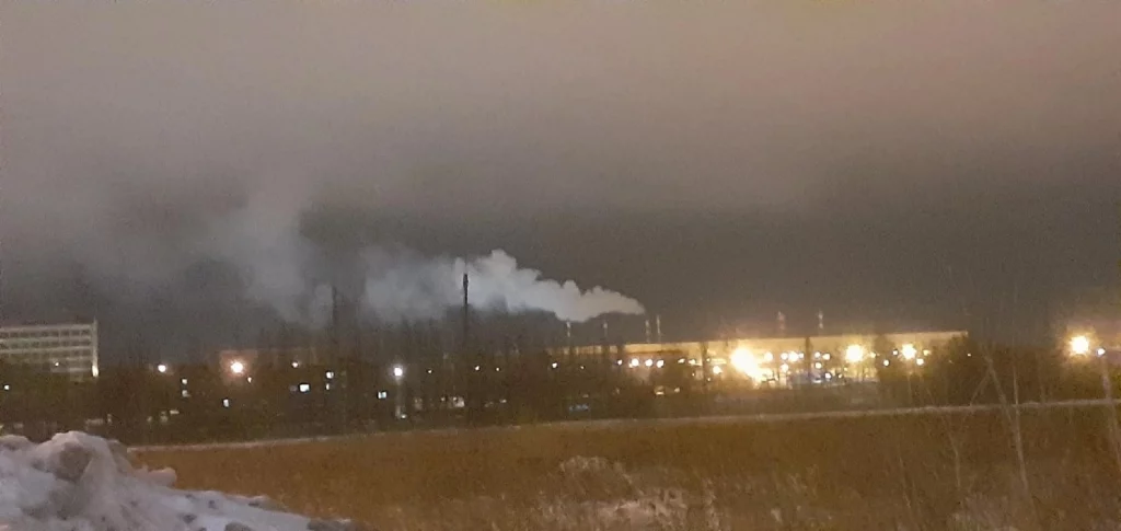 Жители рязанской Дашково-Песочни пожаловались на вонь в ночь на 1 января