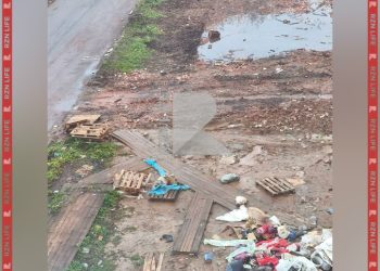 Рязанцы пожаловались на строительный мусор на улице Грибоедова