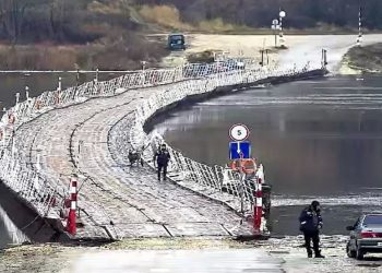 В Спасском районе перекрыли наплавной мост через Фатьяновку в селе Троица