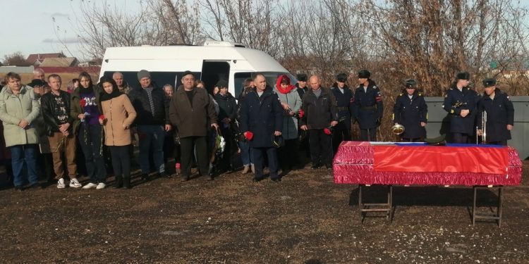 В Сасовском районе простились с погибшим на СВО Александром Лебедем