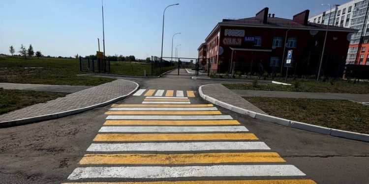 Новый пешеходный переход в рязанском Рыбном вызвал массу вопросов у горожан Новый пешеходный переход в рязанском Рыбном вызвал массу вопросов у горожан
