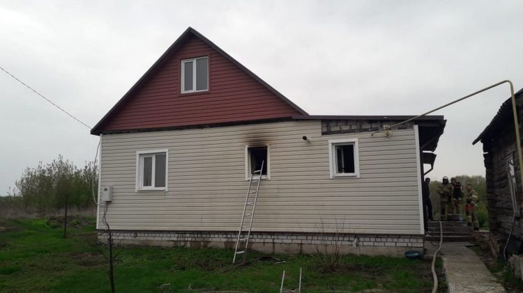 Предварительной причиной сгоревшего дома в Ряжском районе могла стать неисправность электропроводки