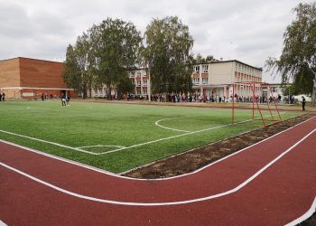 87 школьных стадионов откроются в Рязанской области в этом году