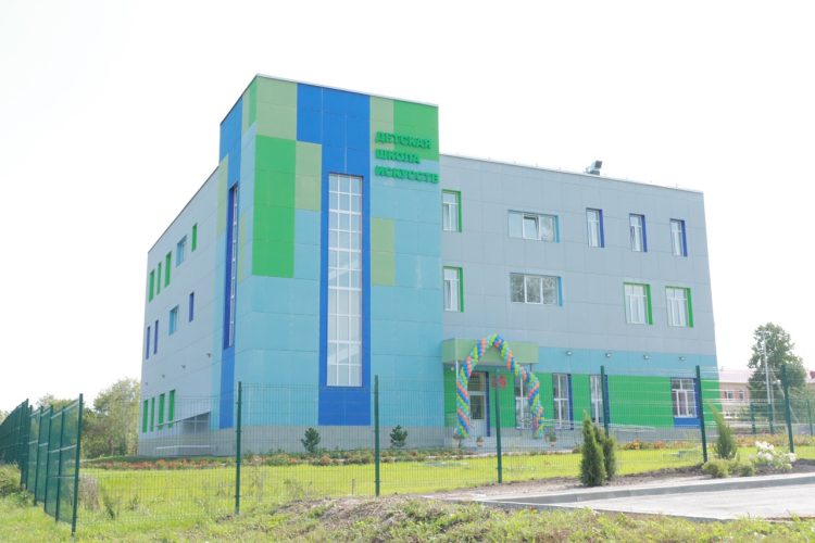 В селе Вослебово Скопинского района открылась Детская школа искусств
