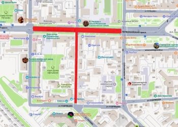 С 21 июля в центре Рязани перекроют движение транспорта