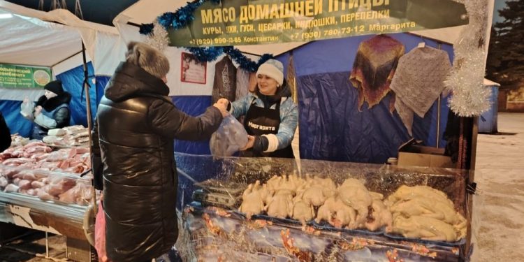 На ярмарках выходного дня в Рязани горожане купили 7,2 тонны мяса и 4,2 тонны молока