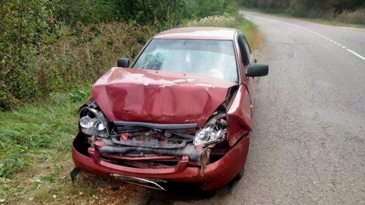 В ДТП в Сараевском районе пострадал водитель на "Renault Logan"