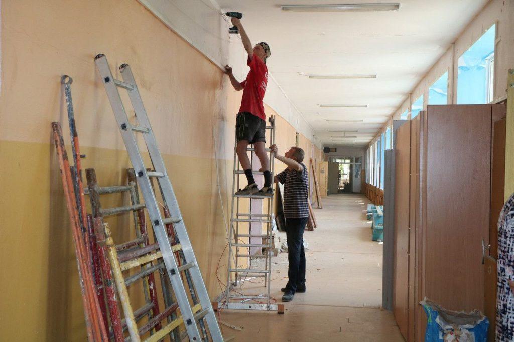 В Рязани началась подготовка школ к началу следующего учебного года