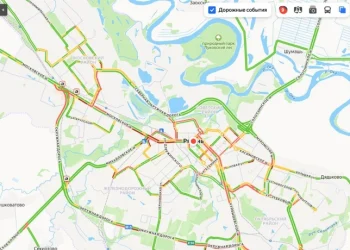 Дождь сковал Рязань 9-балльными пробками