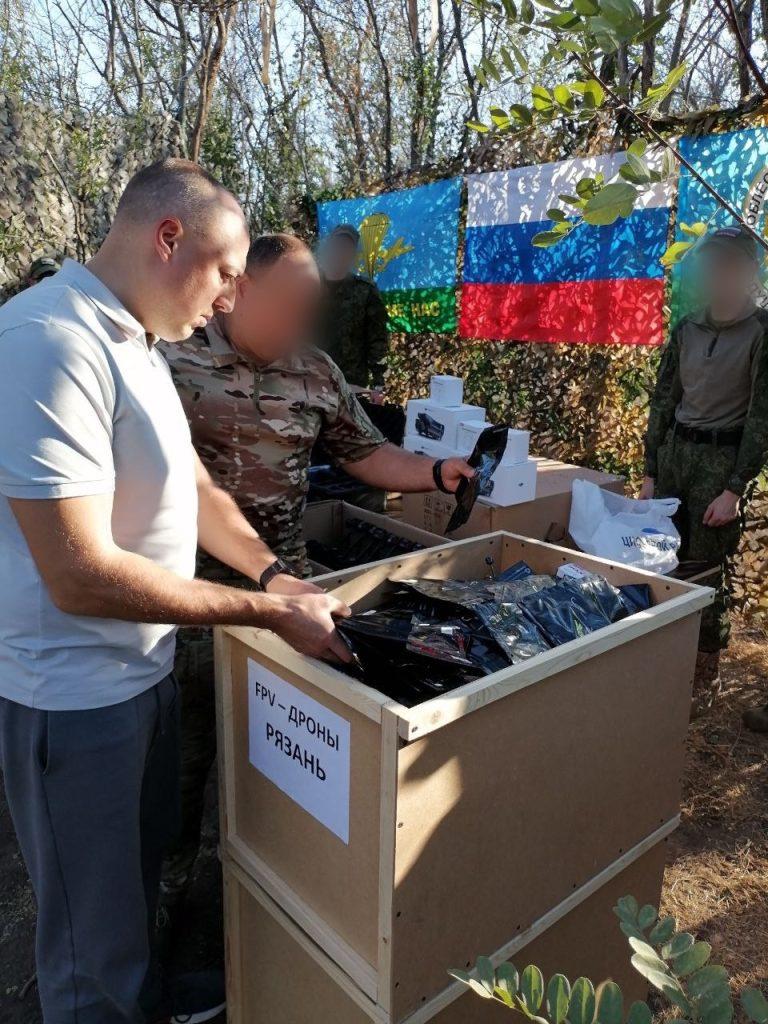 Вице-губернатор Рязанской области Артем Бранов посетил 387-й мотострелковый полк